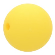 Perle en résine opaque effet mat 8 mm - Jaune soleil x1|raw }}