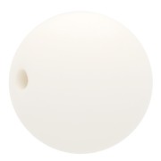 Perle en résine opaque effet mat 8 mm - Ivoire x1|raw }}