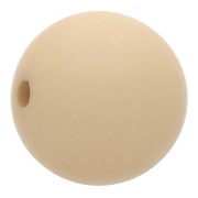 Perle en résine opaque effet mat 10 mm - Sable x1|raw }}