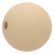 Perle en résine opaque effet mat 12 mm - Sable x1|raw }}
