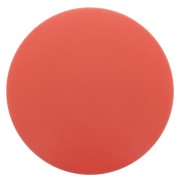 Cabochon rond en résine opaque effet mat 12 mm - Rouge corail x1|raw }}