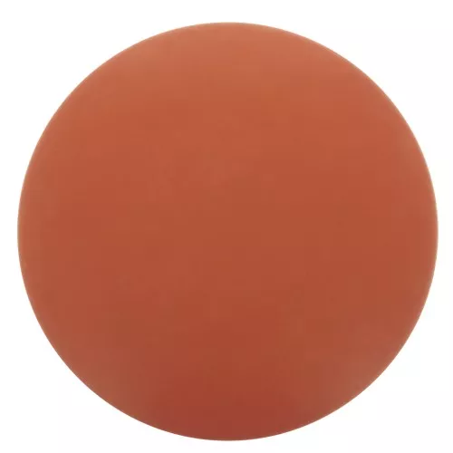 Cabochon rond en résine opaque effet mat 12 mm - Terracotta x1
