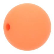 Perle en résine opaque effet mat 10 mm - Corail x1|raw }}