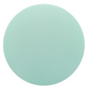 Cabochon rond en résine opaque effet mat 12 mm - Vert d'eau x1|raw }}