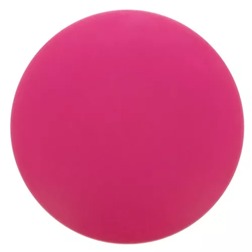 Cabochon rond en résine opaque effet mat 12 mm - Fuchsia x1