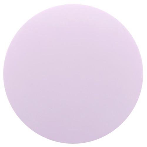 Cabochon rond en résine opaque effet mat 14 mm - Parme x1