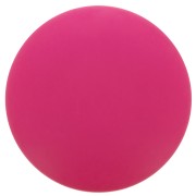 Cabochon rond en résine opaque effet mat 14 mm - Fuchsia x1