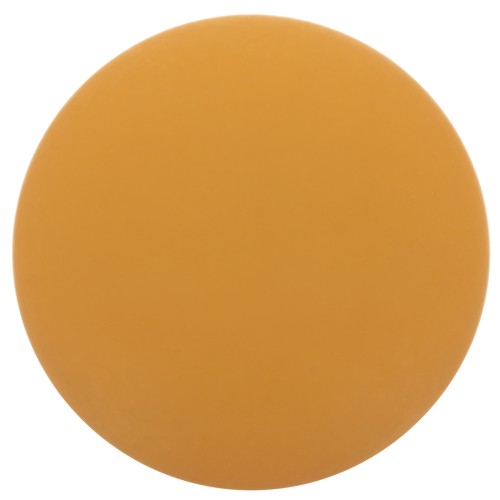 Cabochon rond en résine opaque effet mat 14 mm - Moutarde x1