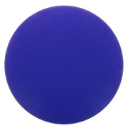 Cabochon rond en résine opaque effet mat 12 mm - Bleu royal x1