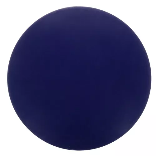 Cabochon rond en résine opaque effet mat 12 mm - Bleu marine x1
