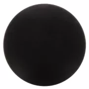 Cabochon rond en résine opaque effet mat 12 mm - Noir x1