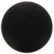 Cabochon rond en résine opaque effet mat 14 mm - Noir x1|raw }}