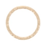 Anneau fermé rond diamanté 10 mm - Gold filled (or laminé)  x1|raw }}
