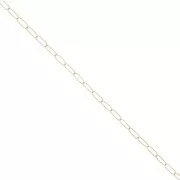 Chaîne maille Rectangle 2.9 mm - Gold filled (or laminé) x50cm