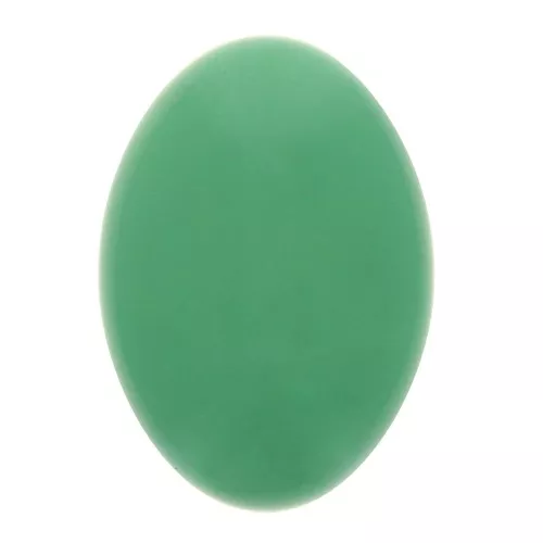 Cabochon ovale en résine opaque 14x10 mm - Vert x1