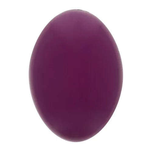 Cabochon ovale en résine opaque 14x10 mm - Aubergine x1