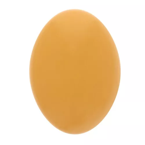 Cabochon ovale en résine opaque 14x10 mm - Moutarde x1