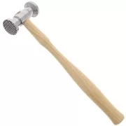 Marteau pour texturiser le métal - motif rayures et damier x1