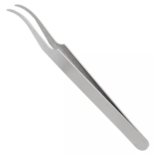 Pince de précision - brucelle courbée 12 cm x1