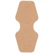 Lot de 20 supports bijoux 8x3.5 cm pour colliers - Kraft