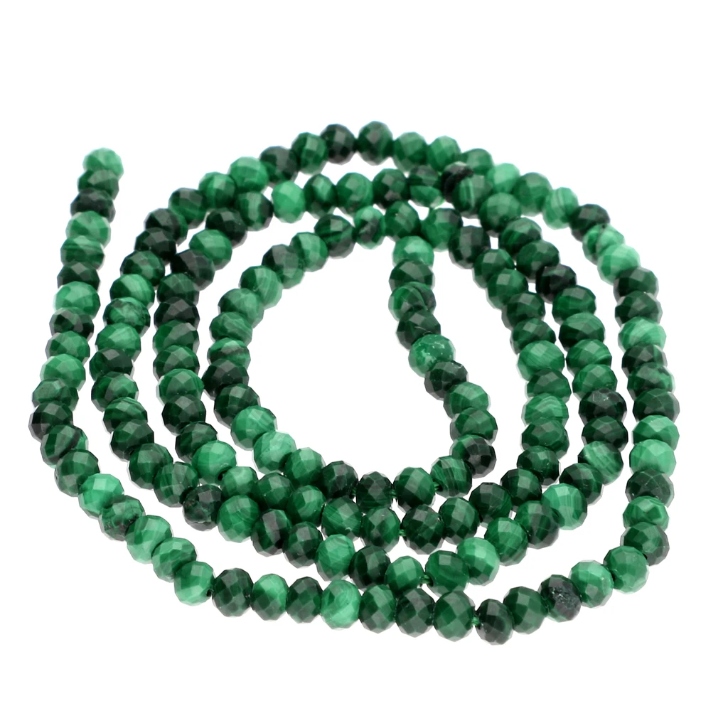 Boucles D'oreilles Pendantes En Malachite – Pierre Semi-précieuse – Fermoir Dormeuses