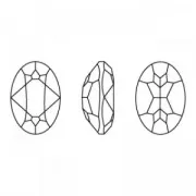 Cabochon PureCrystal 4120 14x10 mm - Light Amber x1