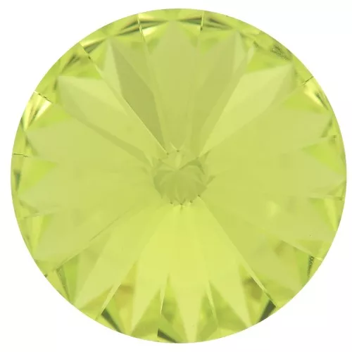 Cabochon PureCrystal 1122 Rivoli 14 mm - Citrus Green x1