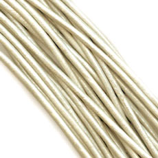 Cordon Rond En Cuir Véritable - Pour Création Bijoux, Point De Croix, Couture, Fait Main, Neuf