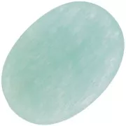 Cabochon plat ovale - palet - 14x10 mm en pierre gemme - Amazonite x1
