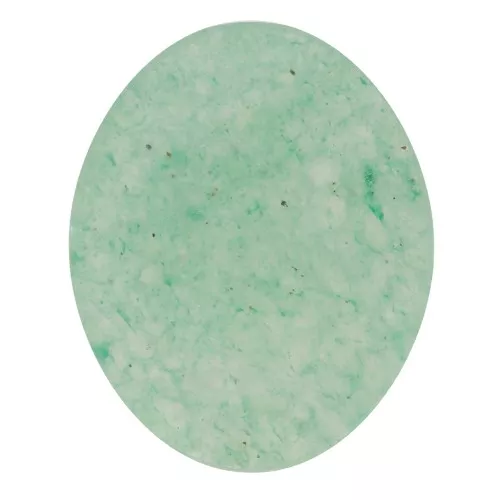 Cabochon plat ovale - palet - 10x8 mm en pierre gemme - Aventurine x1