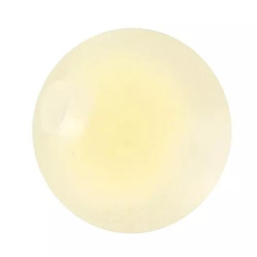 Perles rondes 10 mm - Transparent - Jaune clair x10
