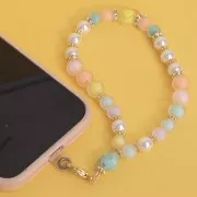 Perles rondes 10 mm - Transparent - Jaune clair x10