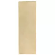 Plaque rectangle 90x30 mm - épaisseur 0.8 mm - Gold filled (or laminé)  x1