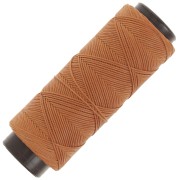 Fil plat en polyester ciré - Slam Cord pour micro macramé 0.8 mm - Mocca x100m