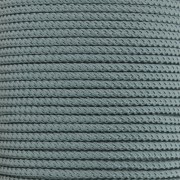 Cordon en polyester tressé 2 mm - Gris foncé x1m