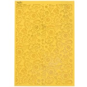 Plaque de texture Moiko pour pâte polymère 97x68 mm - Motif Hellébores x1|raw }}