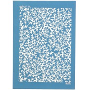 Silk Screen Moiko pour Pâte polymère 74x105 mm - Motif Corail 17.23 x1|raw }}