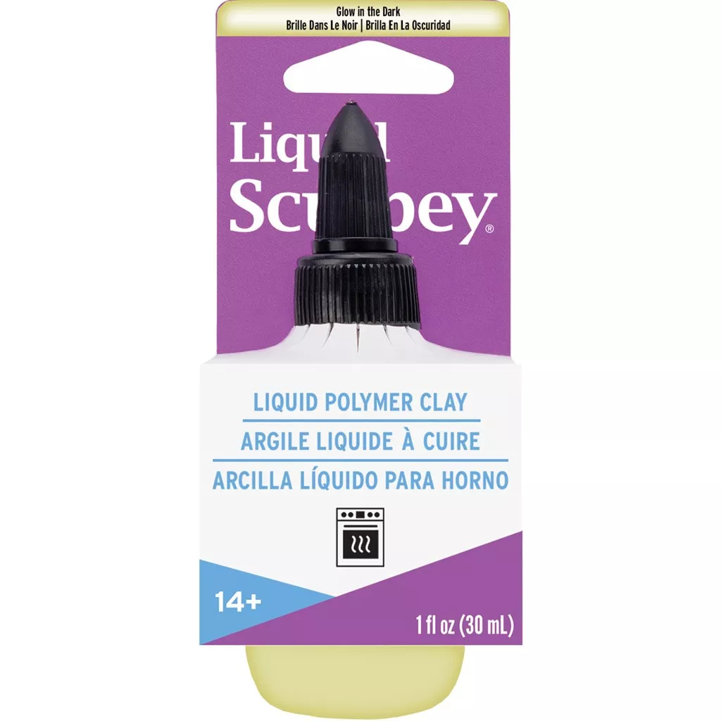 Pte liquide Sculpey - Argile liquide  cuire - Luminescent x30ml - Perles  & Co