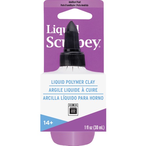 Pâte liquide Sculpey - Argile liquide à cuire - Amethyst Pearl x30ml