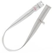 Fermeture à glissière lurex Z94 - spirale séparable 60 cm - Argenté x1