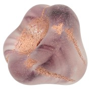 Perles fleurs cloches  10 mm Gold Bronze x20