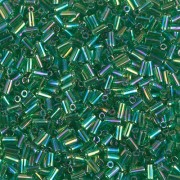 Bugles Miyuki 3 mm BGL1-179 - Transparent Green AB x10g|raw }}