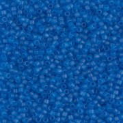 Miyuki Delica 11/0 DB0787 - Dyed Transparent Capri Blue Semi Mat x8g|raw }}