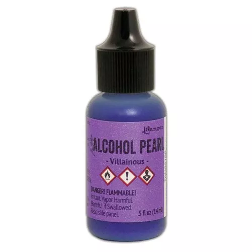 Encre transparente à alcool - Alcohol Pearl Tim Holtz - Villainous x14ml