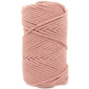 Bobine de cordon en coton pour macramé 3 mm - Blush x50m|raw }}