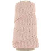 Bobine de cordon en coton pour macramé Cotton Suprême 3XL peigné - Nude x75m