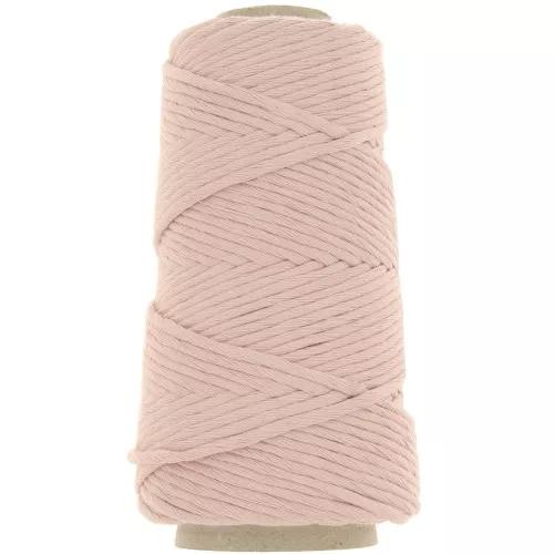 Bobine de cordon en coton pour macramé Cotton Suprême 3XL peigné - Nude x75m