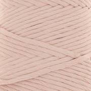Bobine de cordon en coton pour macramé Cotton Suprême 3XL peigné - Nude x75m