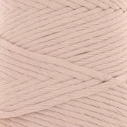 Bobine de cordon en coton pour macramé Cotton Suprême 3XL peigné - Nude x75m