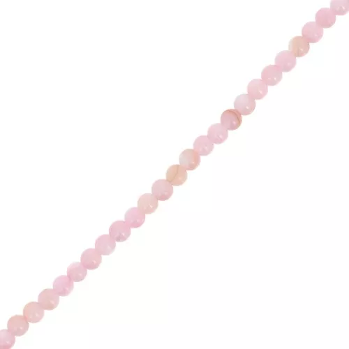 Perles rondes en nacre teintée 2.5 mm - Rose clair x38cm